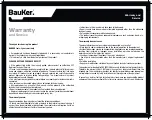 Preview for 22 page of BAUKER EG013 Instruction Manual