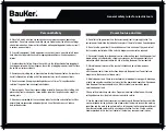 Preview for 23 page of BAUKER EH300D Instruction Manual