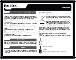 Preview for 24 page of BAUKER EH300D Instruction Manual