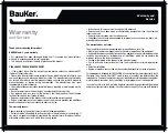 Preview for 28 page of BAUKER EH300D Instruction Manual