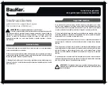 Preview for 4 page of BAUKER FS200E Instruction Manual