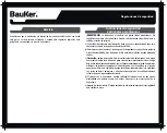 Preview for 6 page of BAUKER FS200E Instruction Manual