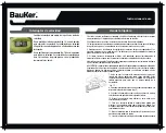 Preview for 9 page of BAUKER FS200E Instruction Manual