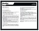 Preview for 11 page of BAUKER FS200E Instruction Manual