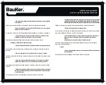 Preview for 33 page of BAUKER FS200E Instruction Manual