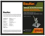 BAUKER GS115N Instruction Manual предпросмотр