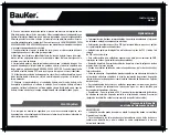 Предварительный просмотр 7 страницы BAUKER HG2031L Instruction Manual