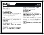 Предварительный просмотр 10 страницы BAUKER HG2031L Instruction Manual