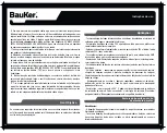 Предварительный просмотр 16 страницы BAUKER HG2031L Instruction Manual