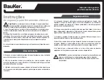 Предварительный просмотр 11 страницы BAUKER ID600E 90 Instruction Manual