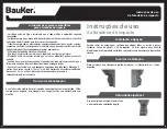 Предварительный просмотр 13 страницы BAUKER ID600E 90 Instruction Manual