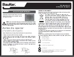 Предварительный просмотр 14 страницы BAUKER ID600E 90 Instruction Manual