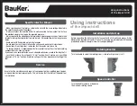 Предварительный просмотр 20 страницы BAUKER ID600E 90 Instruction Manual