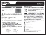 Предварительный просмотр 21 страницы BAUKER ID600E 90 Instruction Manual