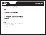 Предварительный просмотр 25 страницы BAUKER ID600E 90 Instruction Manual