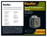 BAUKER NL360-1 Manual preview