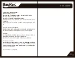 Preview for 7 page of BAUKER NLL01 Manual