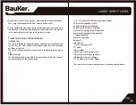 Preview for 15 page of BAUKER NLL01 Manual