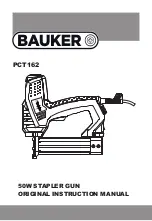 BAUKER PCT162 Original Instruction Manual preview