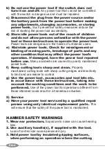 Preview for 4 page of BAUKER PDH170DS Original Instruction Manual