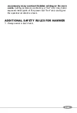 Preview for 5 page of BAUKER PDH170DS Original Instruction Manual