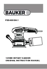 BAUKER PES400GH.1 Original Instruction Manual preview