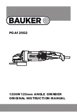 BAUKER PGA125G2 Original Instruction Manual preview