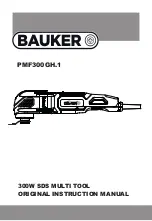 Предварительный просмотр 1 страницы BAUKER PMF300GH.1 Original Instruction Manual