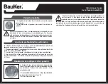 Preview for 8 page of BAUKER RO150 Instruction Manual