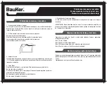 Предварительный просмотр 6 страницы BAUKER YC-03 Instruction Manual