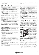 Preview for 6 page of Bauknecht BAR2S K8 V2 IN Quick Manual