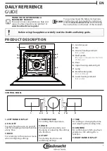 Preview for 1 page of Bauknecht BIK5 DH8FS PT Daily Reference Manual