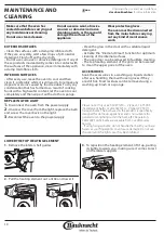 Preview for 10 page of Bauknecht BIK5 DH8FS PT Daily Reference Manual