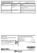 Preview for 12 page of Bauknecht BIK5 DH8FS PT Daily Reference Manual