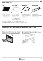 Предварительный просмотр 9 страницы Bauknecht BIK5 DH8FS2 ES Health & Safety, Use And Care And Installation Manual