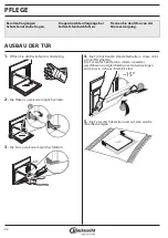 Предварительный просмотр 22 страницы Bauknecht BIK5 DH8FS2 ES Health & Safety, Use And Care And Installation Manual