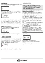 Предварительный просмотр 18 страницы Bauknecht BIK5 DP8FS2 ES Manual