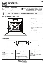 Предварительный просмотр 1 страницы Bauknecht BIK7 MH8TS PT Daily Reference Manual