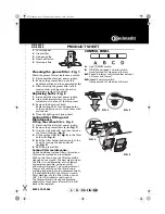 Предварительный просмотр 3 страницы Bauknecht DDE 5790 Installation Sheet