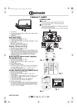 Предварительный просмотр 4 страницы Bauknecht DNHI 5455 SG Manual