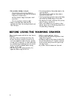 Preview for 6 page of Bauknecht DWK 524 Instructions For Use Manual