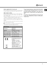 Preview for 11 page of Bauknecht GCX 723 Operating Instructions Manual