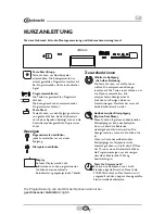 Preview for 1 page of Bauknecht GMI61102IN Quick Reference Manual