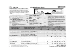 Bauknecht GSF 7396 Quick Reference Manual предпросмотр