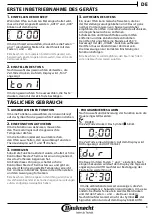 Preview for 3 page of Bauknecht HVK3 KH8V IN Daily Reference Manual