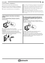 Предварительный просмотр 47 страницы Bauknecht HVS5 TH8VS3 ES Quick Manual