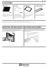 Предварительный просмотр 9 страницы Bauknecht IR6 EP8VS2 PT Health & Safety, Use And Care And Installation Manual