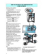 Preview for 8 page of Bauknecht KVIE 2009/A Instructions For Use Manual