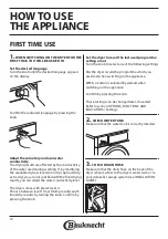 Preview for 20 page of Bauknecht TRPC 86531 Instructions For Use Manual