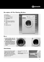 Предварительный просмотр 9 страницы Bauknecht WA3108 Instructions For Use Manual